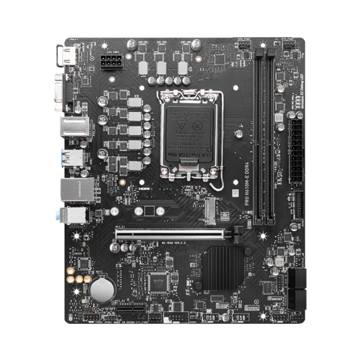 MSI H610M-E PRO LGA 1700 Motherboard