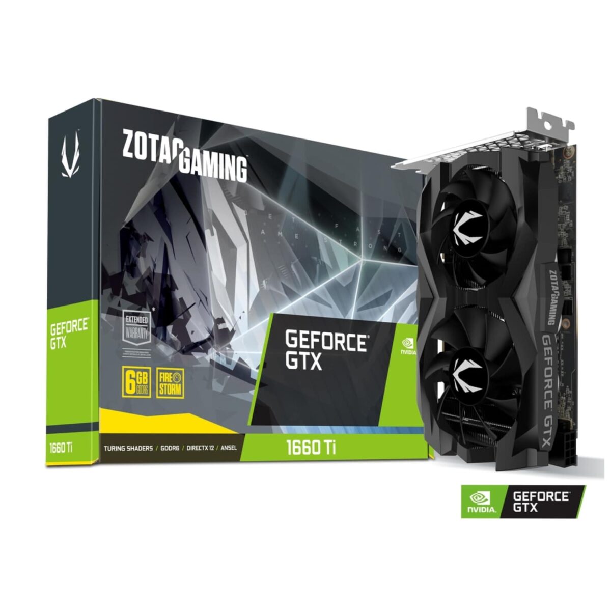 ZOTAC GAMING GeForce GTX 1660 Ti 6GB GDDR6