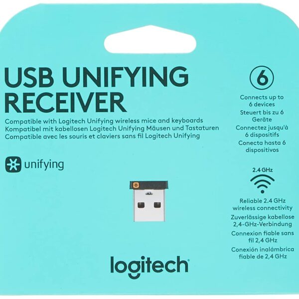 Logitech USB Unifying Receiver for Unifying Mouse or Keyboard