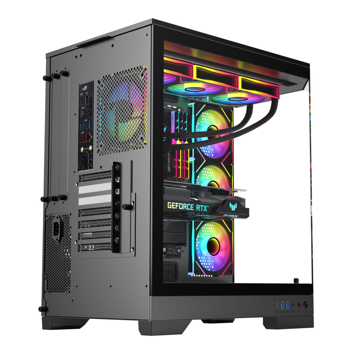 SAMA Neview 3021 ATX Full Tower Gaming Chassis - Black