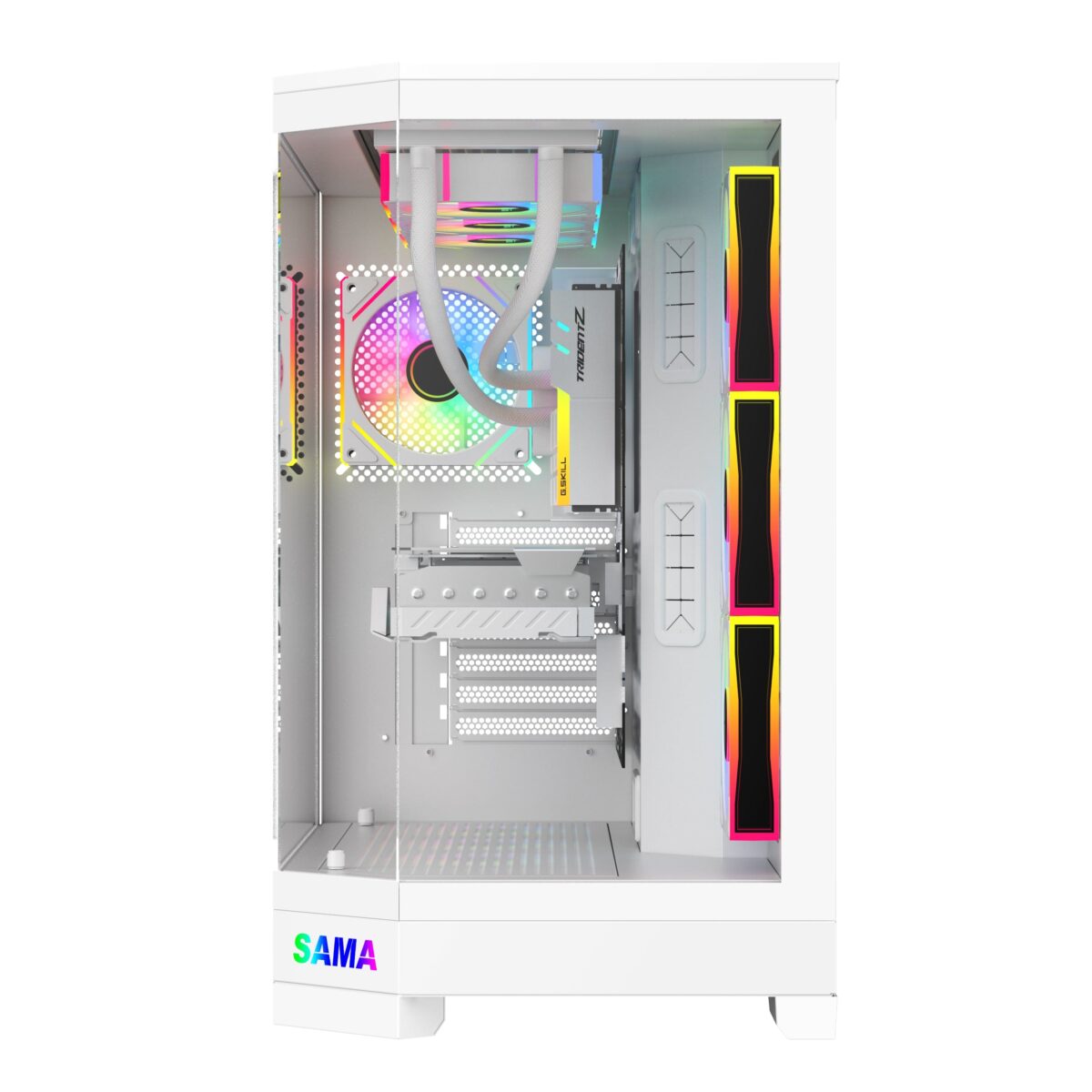 SAMA Neview 3021 ATX Full Tower Gaming Chassis - White