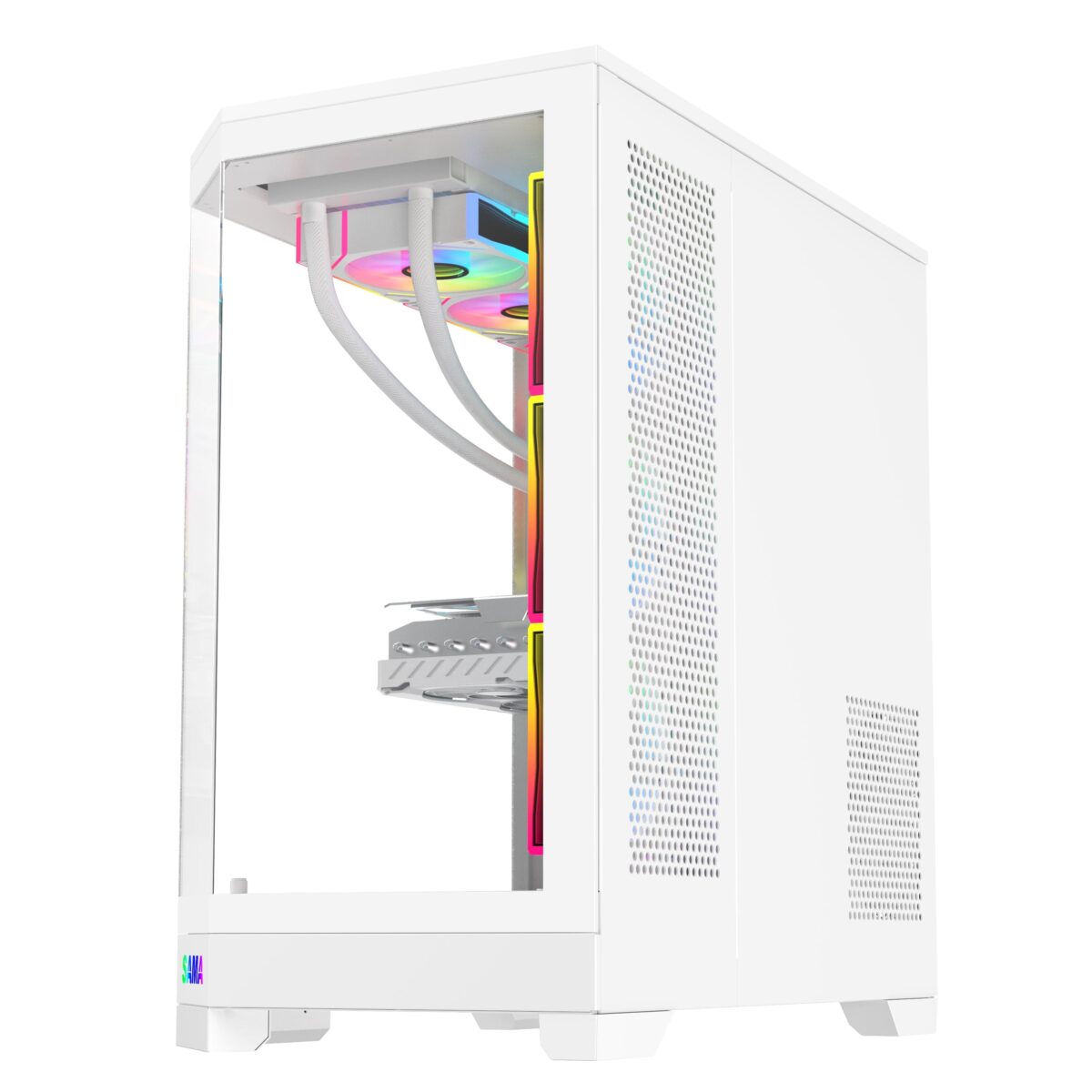 SAMA Neview 3021 ATX Full Tower Gaming Chassis - White