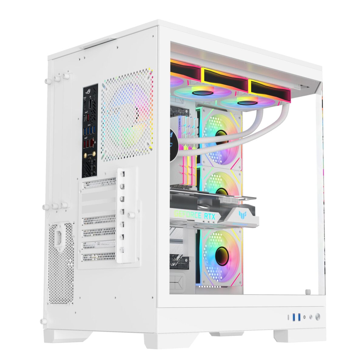 SAMA Neview 3021 ATX Full Tower Gaming Chassis - White